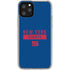 NFL New York Giants Blue Performance Series iPhone 11 Pro Clear Case