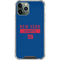 NFL New York Giants Blue Performance Series iPhone 11 Pro Max Clear Case