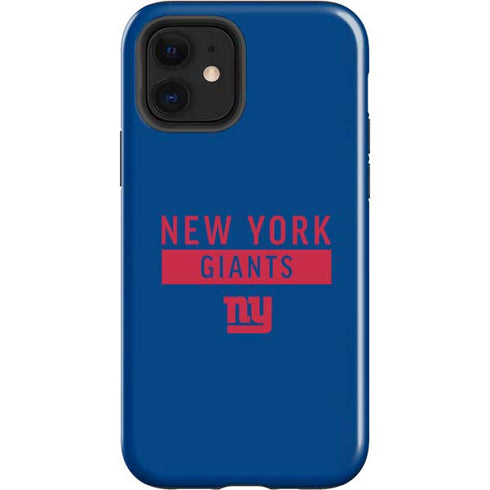 NFL New York Giants Blue Performance Series iPhone 12 Impact Case