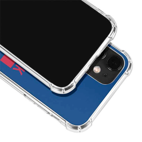 NFL New York Giants Blue Performance Series iPhone 12 Mini Clear Case