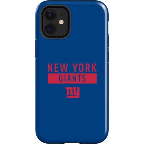 NFL New York Giants Blue Performance Series iPhone 12 Mini Impact Case