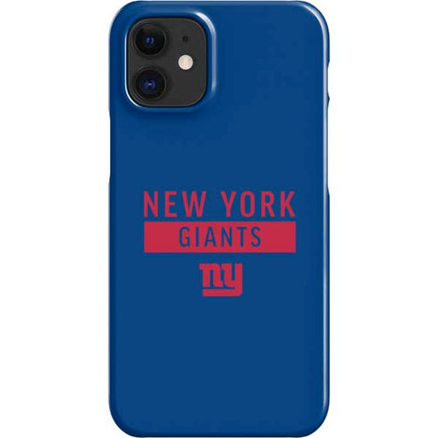 NFL New York Giants Blue Performance Series iPhone 12 Mini Lite Case