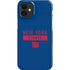 NFL New York Giants Blue Performance Series iPhone 12 Mini Lite Case