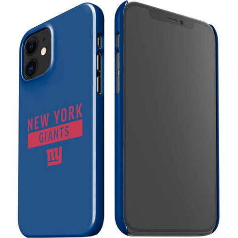 NFL New York Giants Blue Performance Series iPhone 12 Mini Lite Case
