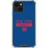 NFL New York Giants Blue Performance Series iPhone 13 Mini Clear Case