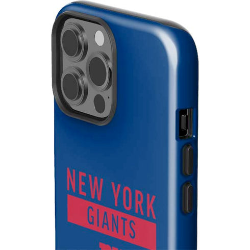 NFL New York Giants Blue Performance Series iPhone 13 Pro Max Impact Case