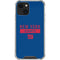 NFL New York Giants Blue Performance Series iPhone 14 Clear Case