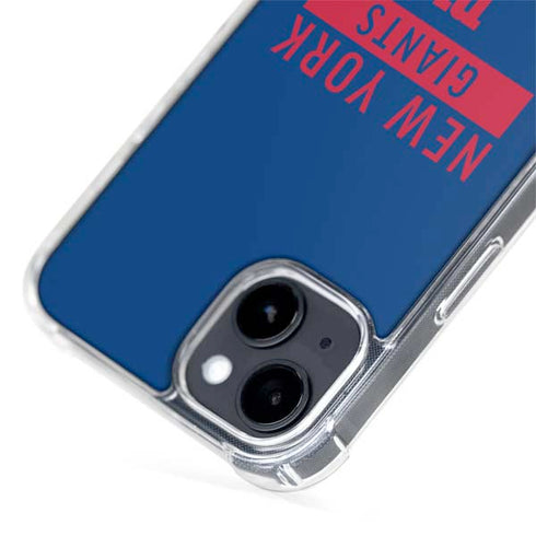 NFL New York Giants Blue Performance Series iPhone 15 Plus MagSafe Case
