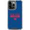 NFL New York Giants Blue Performance Series iPhone 15 Pro Clear Case