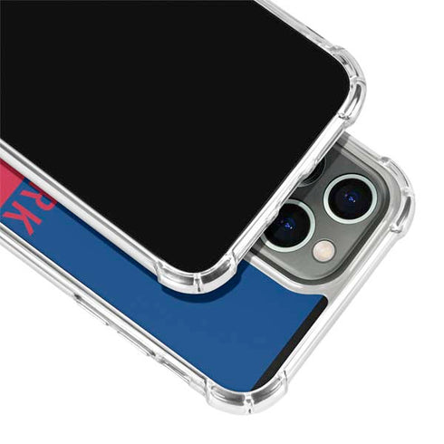 NFL New York Giants Blue Performance Series iPhone 15 Pro Clear Case