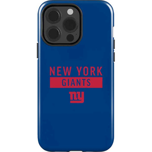 NFL New York Giants Blue Performance Series iPhone 14 Pro Impact Case
