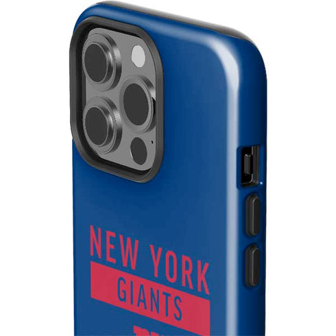 NFL New York Giants Blue Performance Series iPhone 14 Pro Impact Case