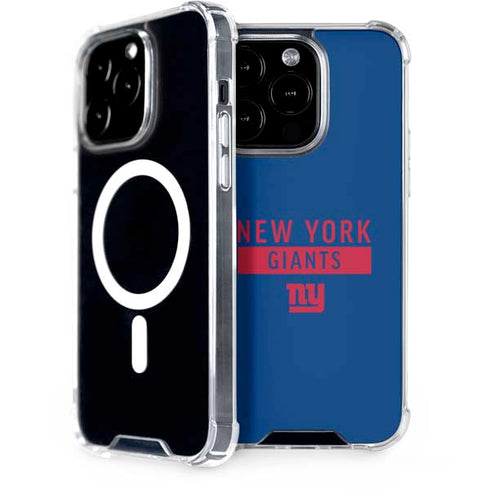 NFL New York Giants Blue Performance Series iPhone 15 Pro MagSafe Case