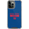 NFL New York Giants Blue Performance Series iPhone 15 Pro Max Clear Case
