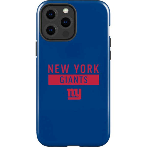 NFL New York Giants Blue Performance Series iPhone 15 Pro Max Impact Case