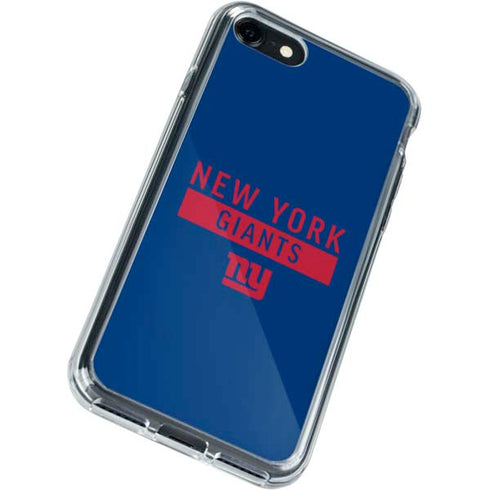 NFL New York Giants Blue Performance Series iPhone SE (2nd & 3rd Gen) Clear Case
