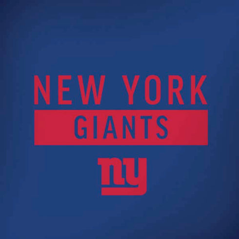 NFL New York Giants Blue Performance Series iPhone X Skin