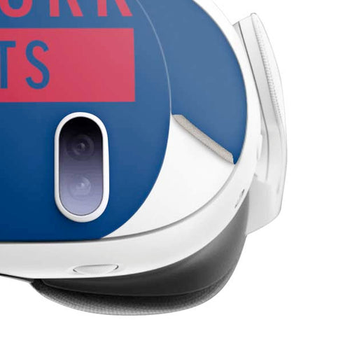 NFL New York Giants Blue Performance Series Meta Quest 3 Skin