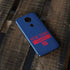 NFL New York Giants Blue Performance Series Moto E5 Plus Skin
