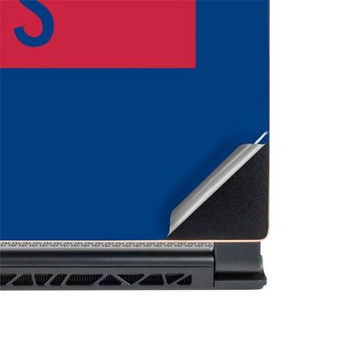 NFL New York Giants Blue Performance Series MSI GS65 Stealth Laptop Skin