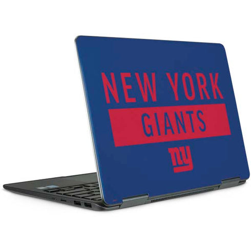 NFL New York Giants Blue Performance Series Notebook 9 Pro 13in (2017) Skin
