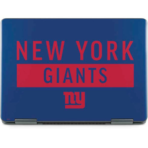 NFL New York Giants Blue Performance Series Notebook 9 Pro 13in (2017) Skin