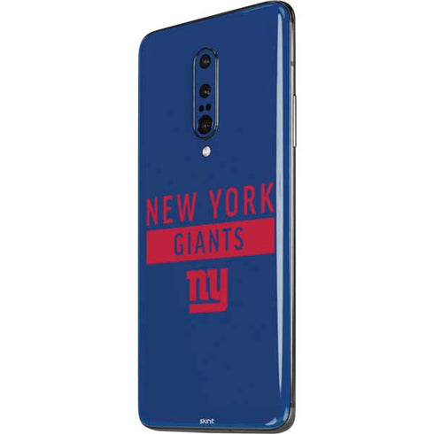 NFL New York Giants Blue Performance Series OnePlus 7 Pro Skin