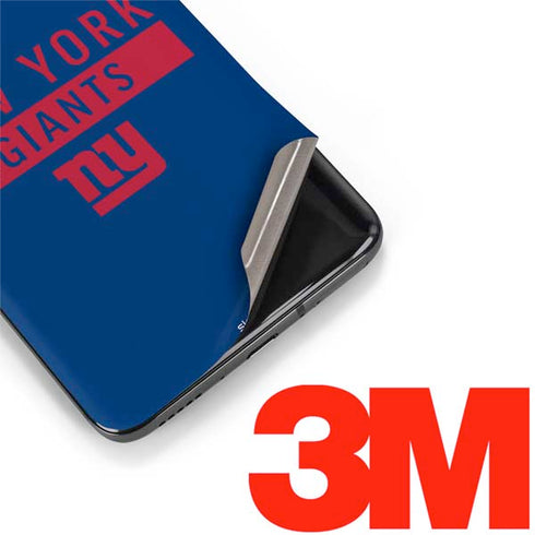 NFL New York Giants Blue Performance Series OnePlus 7 Pro Skin