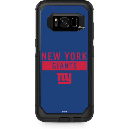 NFL New York Giants Blue Performance Series Otterbox Commuter Galaxy Skin