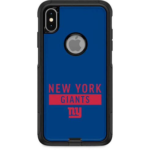 NFL New York Giants Blue Performance Series Otterbox Commuter iPhone Skin