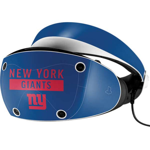 NFL New York Giants Blue Performance Series PlayStation VR2 Skin