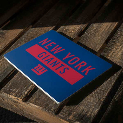 NFL New York Giants Blue Performance Series Surface Laptop 2 Skin