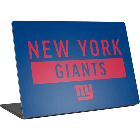NFL New York Giants Blue Performance Series Surface Laptop 4 15in Skin