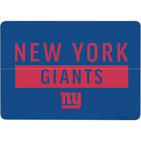 NFL New York Giants Blue Performance Series Surface Laptop Studio Skin