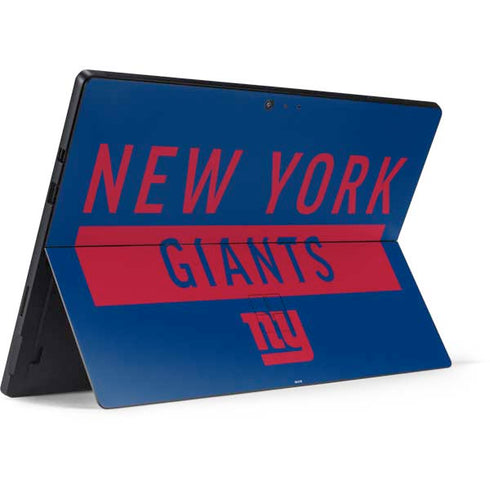 NFL New York Giants Blue Performance Series Surface Pro 6 Skin