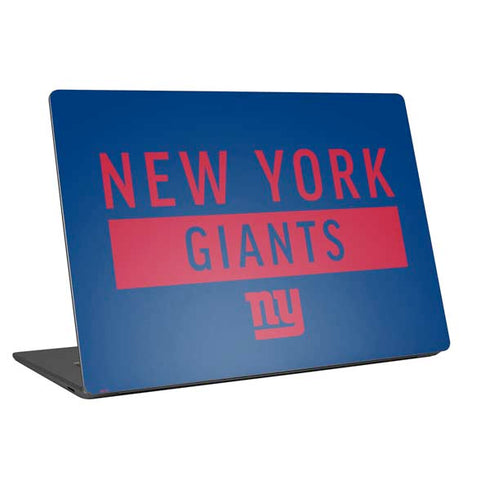 NFL New York Giants Blue Performance Series Universal Laptop 16.6in (13.4 x 9.7in) Skin