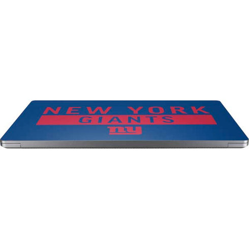 NFL New York Giants Blue Performance Series Universal Laptop 16in (13 x 9.4in) Skin