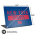 NFL New York Giants Blue Performance Series Universal Laptop 18in (14.6 x 10.6in) Skin