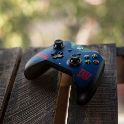 NFL New York Giants Blue Performance Series Xbox One Controller Skin