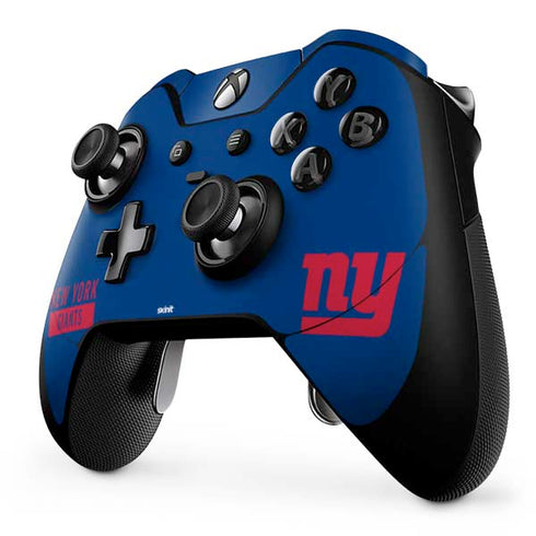 NFL New York Giants Blue Performance Series Xbox One Elite Controller Skin