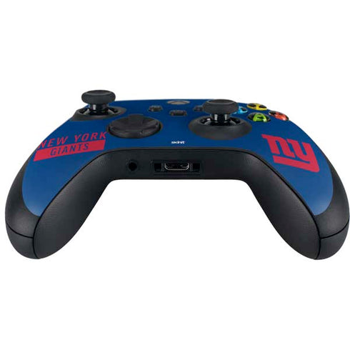 NFL New York Giants Blue Performance Series Xbox Series X Controller Skin