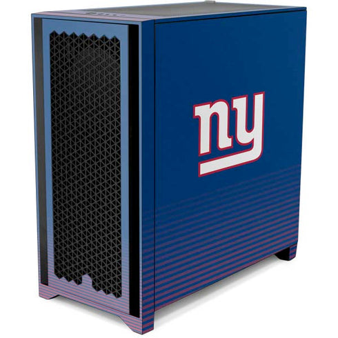 NFL New York Giants Breakaway Corsair 4000D Tempered Glass Mid-Tower ATX Case Skin