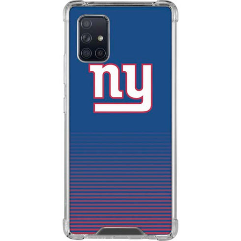 NFL New York Giants Breakaway Galaxy A71 5G Clear Case