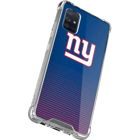 NFL New York Giants Breakaway Galaxy A71 5G Clear Case