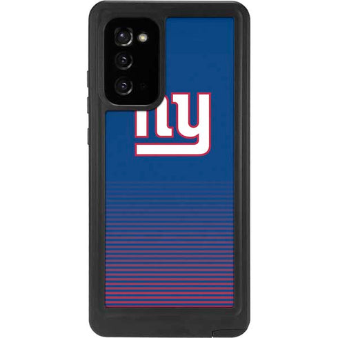 NFL New York Giants Breakaway Galaxy Note20 5G Waterproof Case