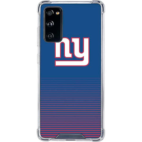 NFL New York Giants Breakaway Galaxy S20 FE Clear Case