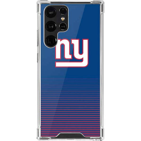 NFL New York Giants Breakaway Galaxy S22 Ultra Clear Case