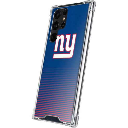 NFL New York Giants Breakaway Galaxy S22 Ultra Clear Case