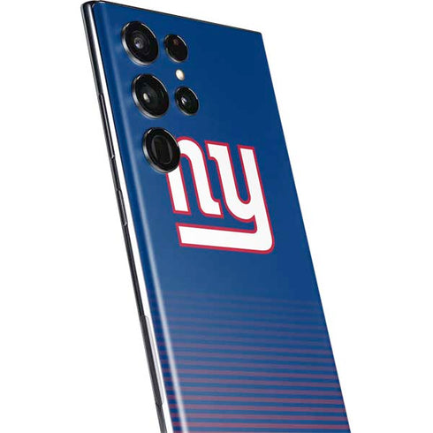 NFL New York Giants Breakaway Galaxy S22 Ultra Skin