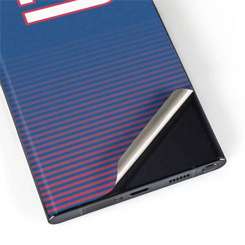 NFL New York Giants Breakaway Galaxy S22 Ultra Skin